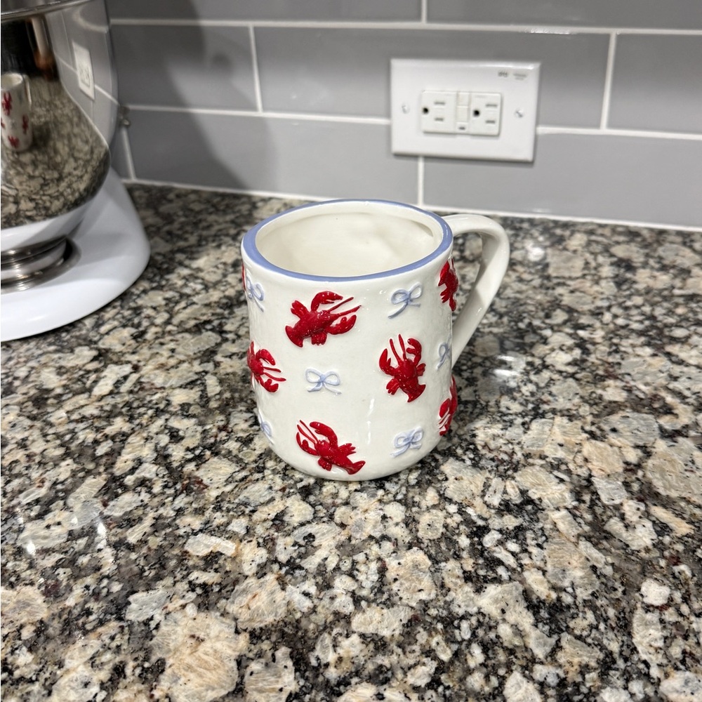 Coastal Lobster Ceramic Mug